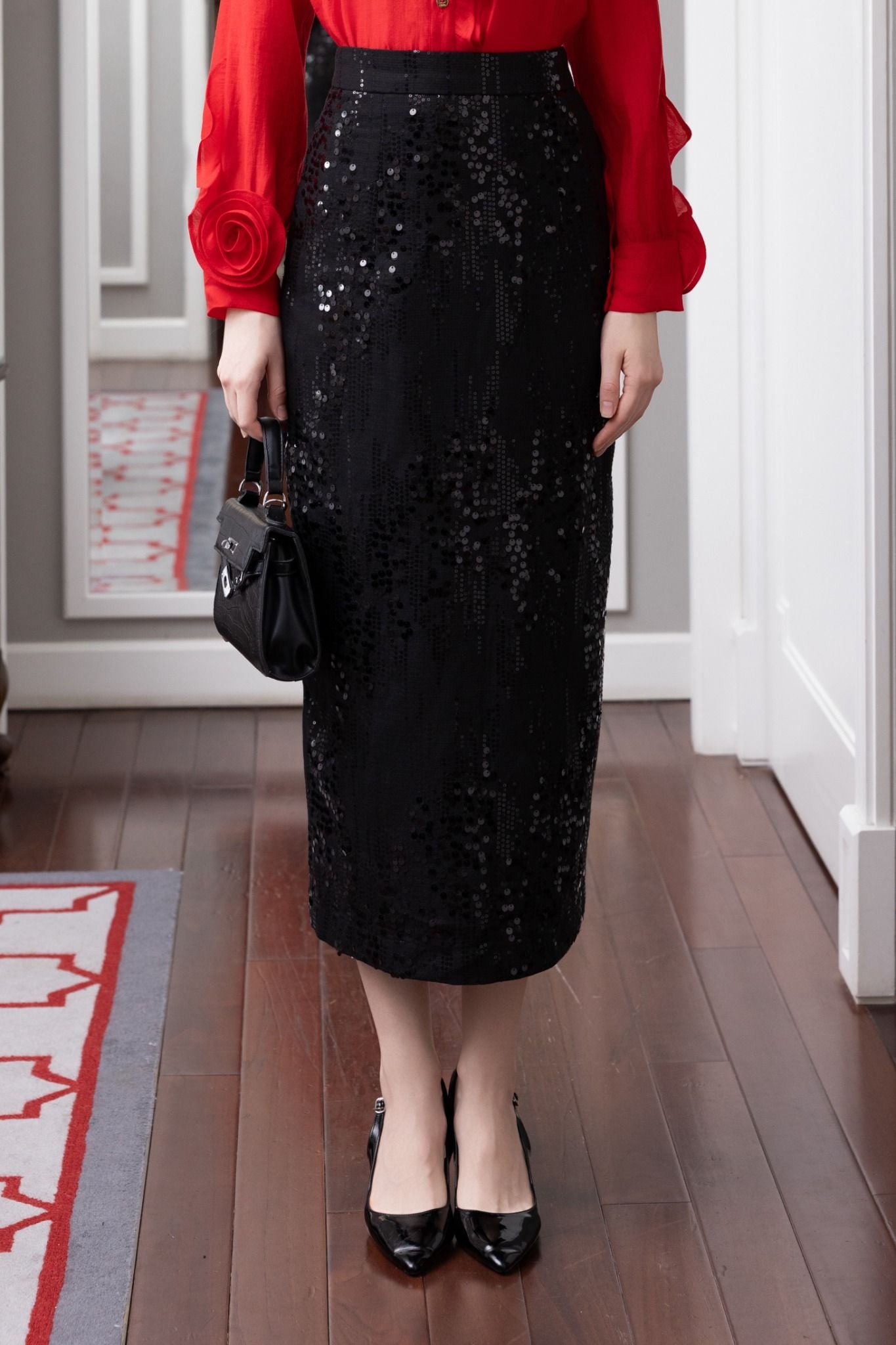 CHÂN VÁY SEQUIN Z07502