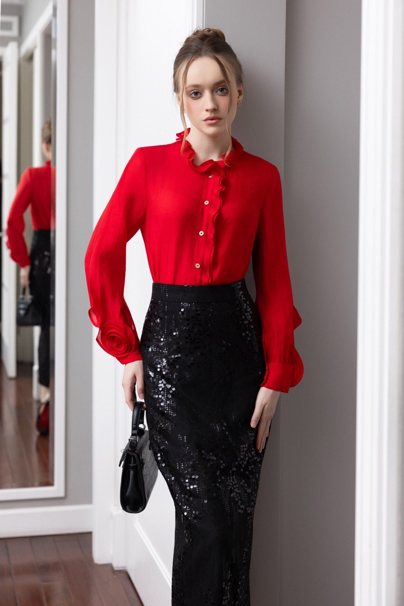 CHÂN VÁY SEQUIN Z07502