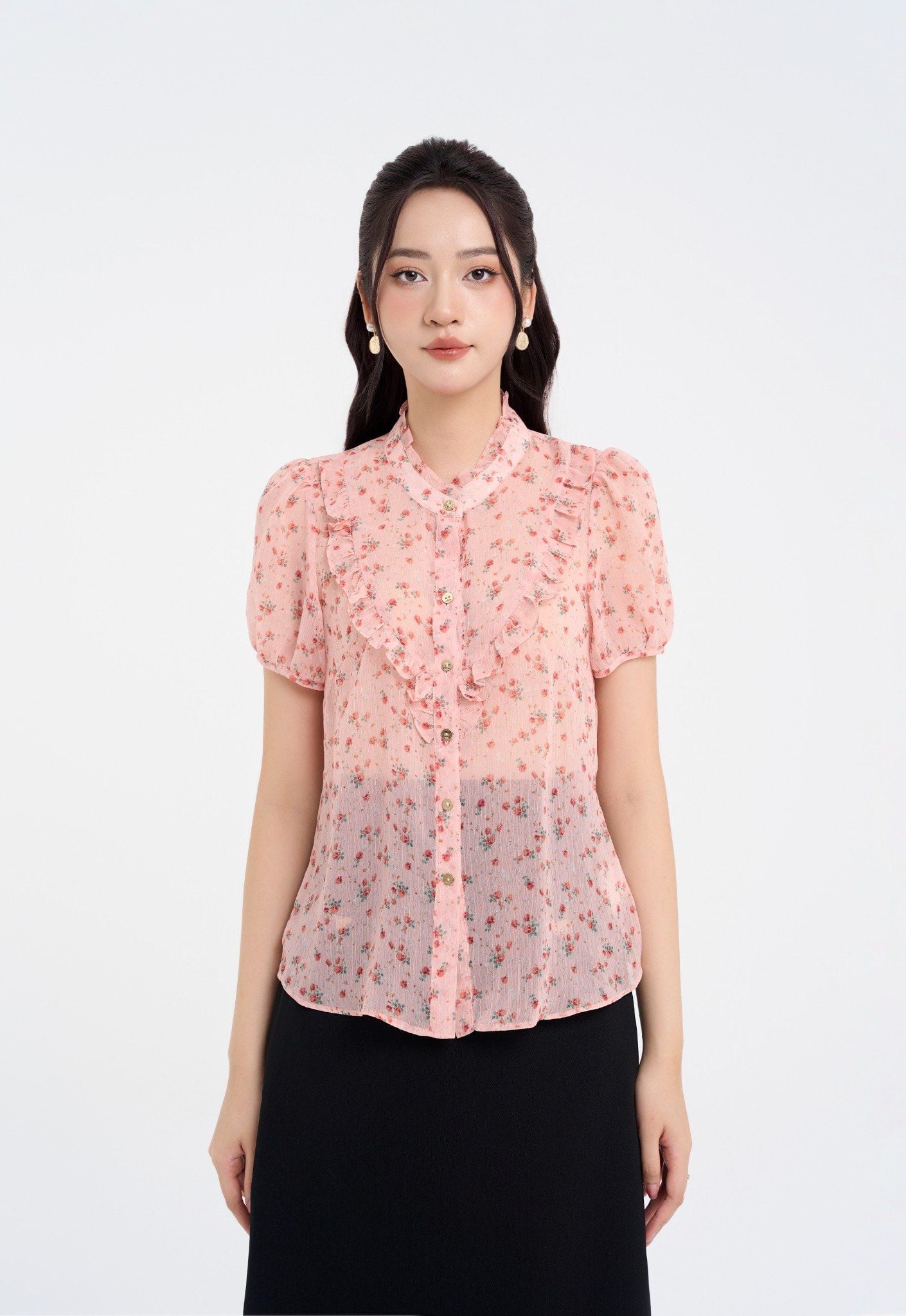 SƠ MI HOA NHÍ SM41592