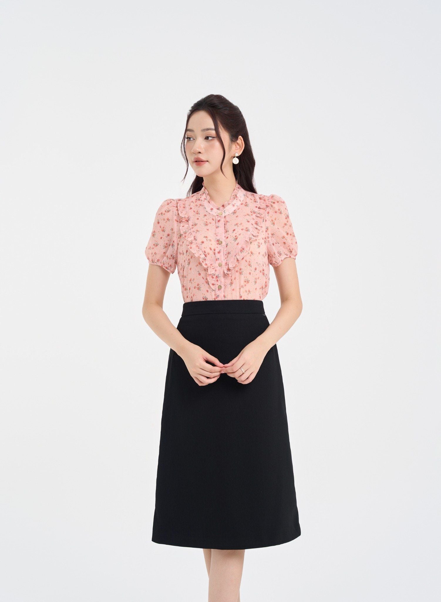 SƠ MI HOA NHÍ SM41592