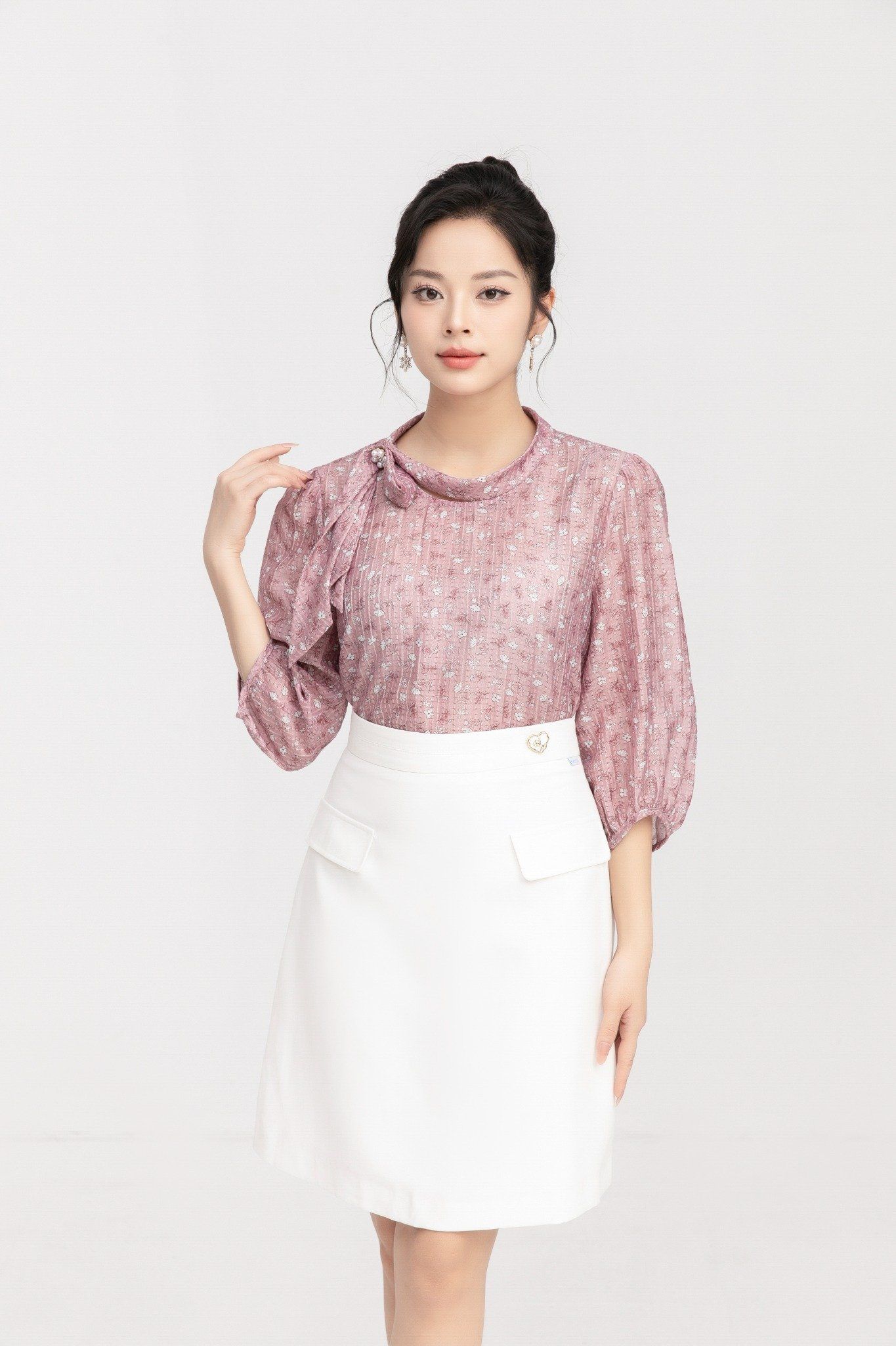 SƠ MI HOA NHÍ SM42362