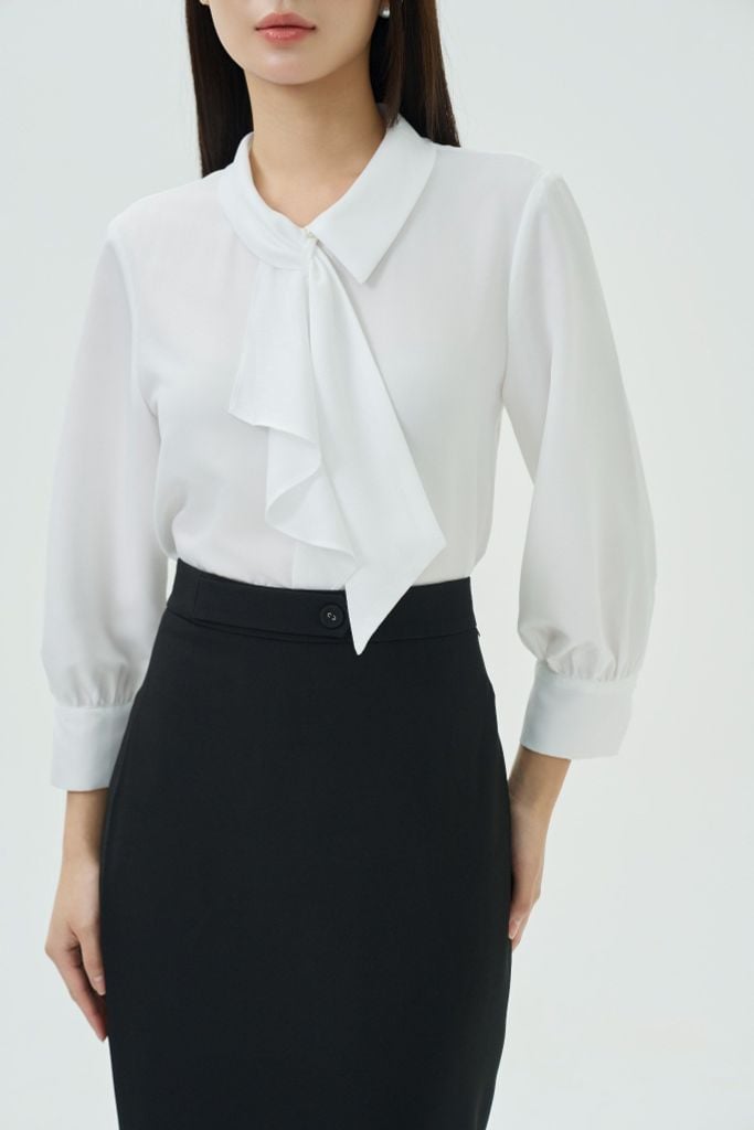  SƠ MI TRẮNG SM42772 