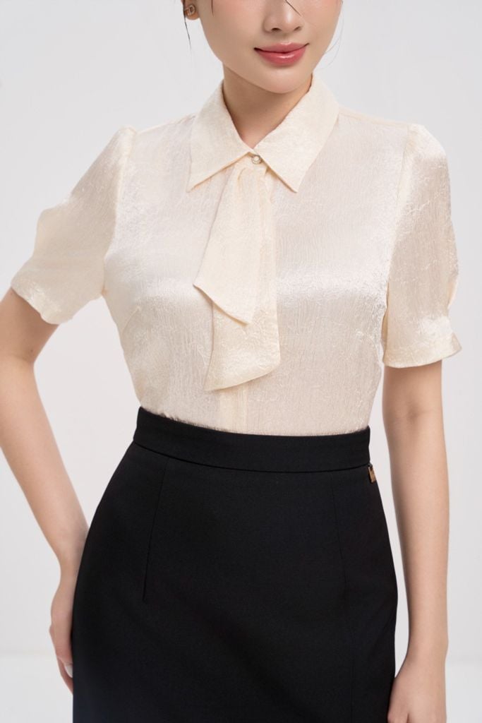  SƠ MI LỤA SM43052 