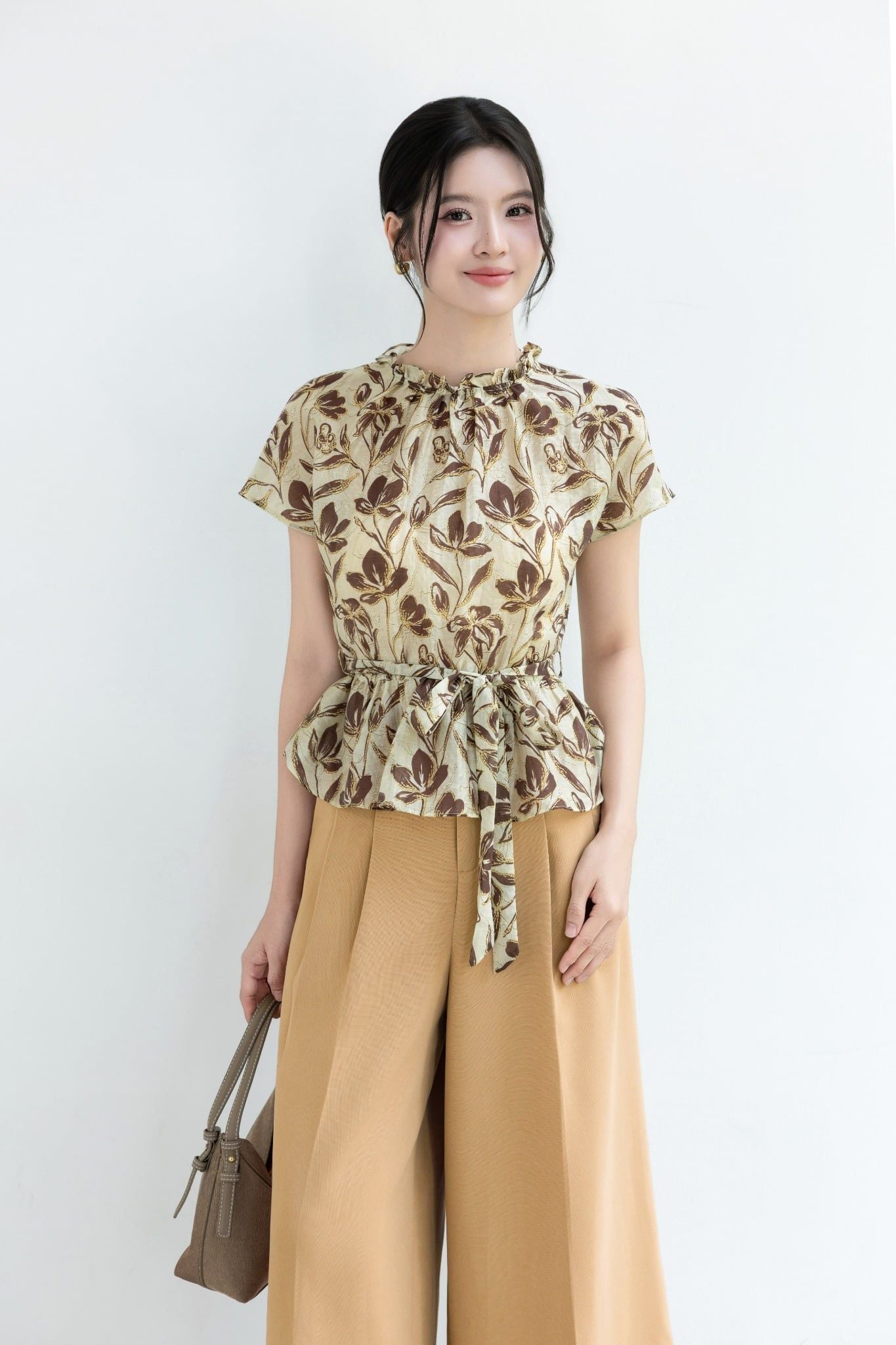 ÁO CỔ NHÚN BÈO SM62232