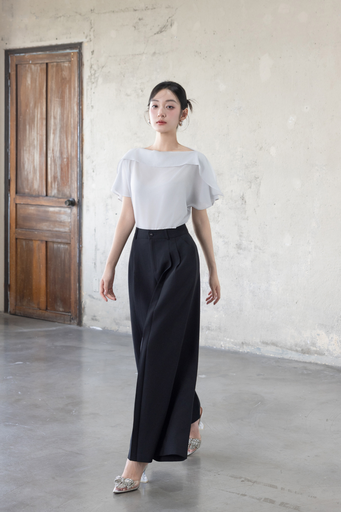  QUẦN ĐEN ỐNG SUÔNG Q02222 