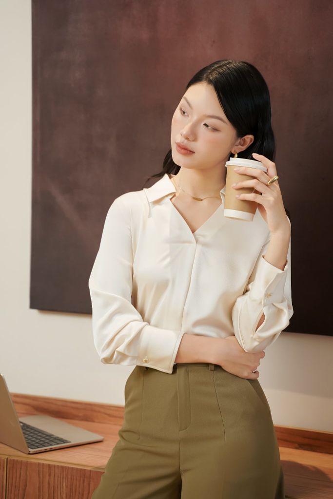 ÁO SƠ MI DÀI TAY SM62452