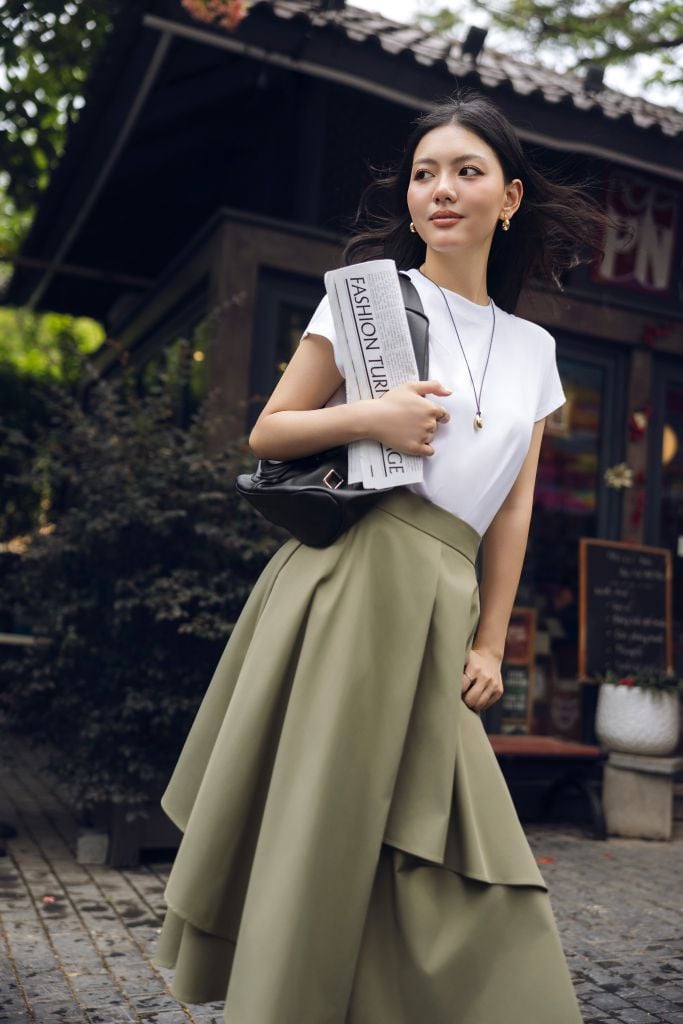  CHÂN VÁY XẾP TẦNG Z01472 