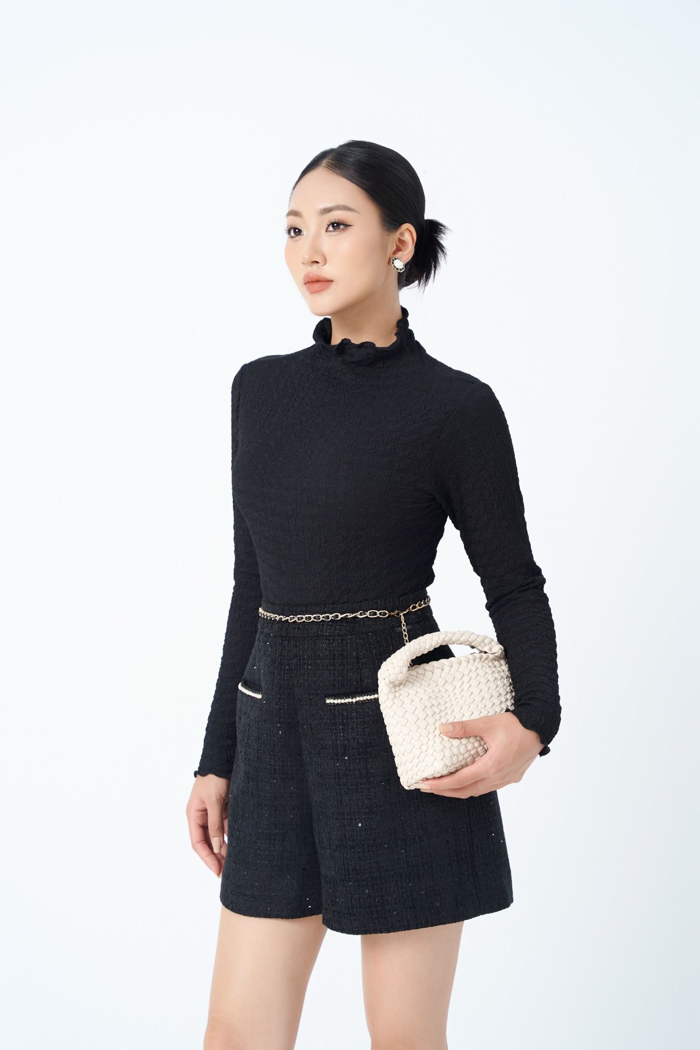 ÁO THUN CAO CỔ TS60182