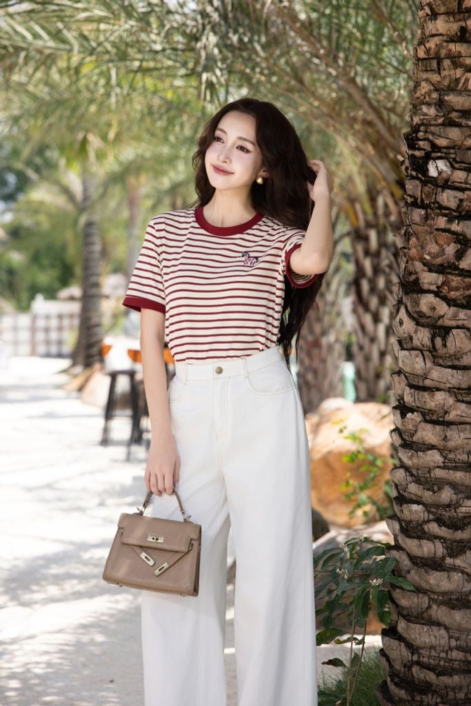  ÁO PHÔNG KẺ TS60222 