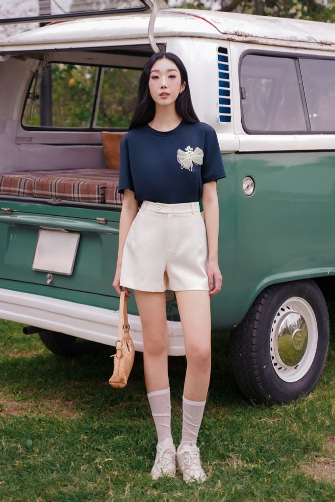 QUẦN SHORT TRẮNG Q10482