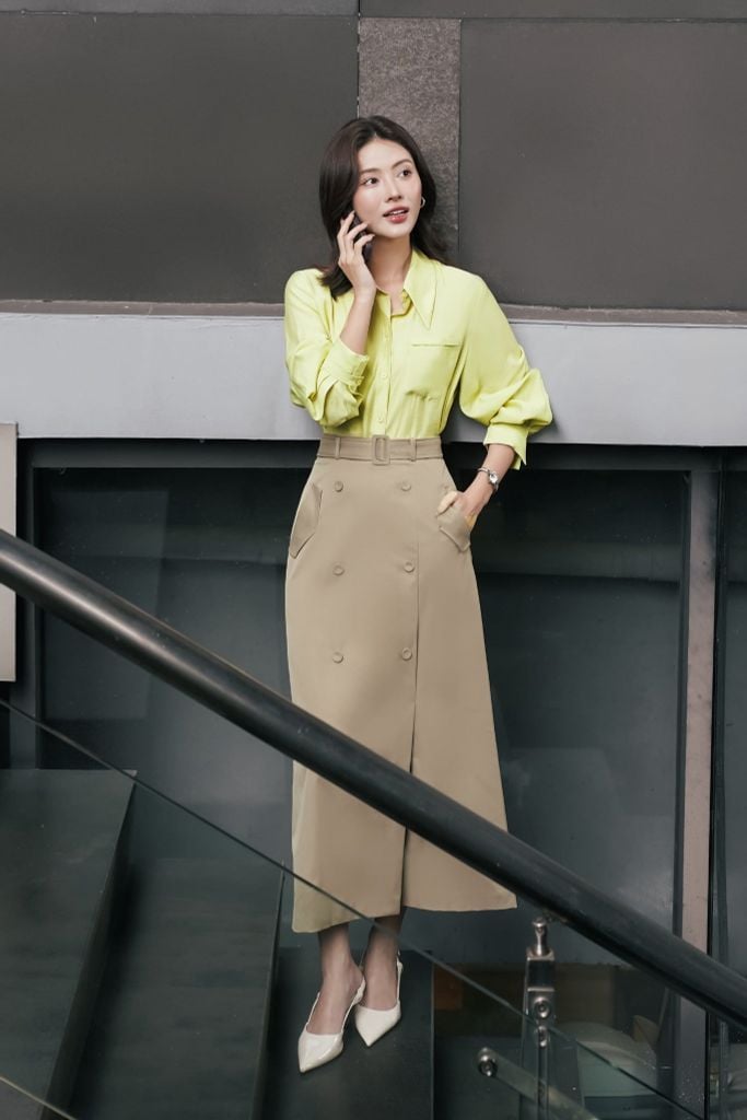  SƠ MI TƠ VÀNG SM10142 