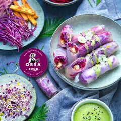 Món EatClean - Gỏi Cuốn Rau Củ và Ức Gà (Vietnamese Fresh Spring Rolls)