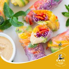 Món EatClean - Gỏi Cuốn Rau Củ và Ức Gà (Vietnamese Fresh Spring Rolls)