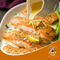 CÔNG THỨC NƯỚC SỐT CHANH MẬT ONG (Phù hợp với món Eat Clean cá hồi áp chảo, khoai lang nướng, và rau củ hấp)