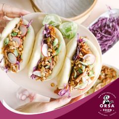 🌱 “BÁNH BAO KẸP CHAY” – MÓN MỚI HOT TỪ BẾP ORSAFOOD! VG 23