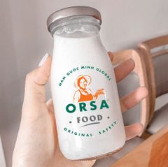 🥛Hôm nay, em đã làm một chai sữa hạt cacao Orsafood đầy đủ năng lượng cho cả ngày dài rồi nè! 💪SH 14