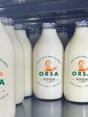 Sữa hạt đóng chai Orsafood không chỉ ngon miệng mà còn là nguồn cung cấp dinh dưỡng quý giá cho cơ thể. SH 39