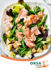 SALAD CÁ HỒI - GỢI Ý BỮA TRƯA GIỮ DÁNG CHO DÂN VĂN PHÒNG  SA 20