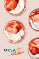 🍓 TRỜI NÓNG, ĐẾN LÚC CẦN GIẢI NHIỆT VỚI SỮA CHUA DÂU TÂY TƯƠI TẮN TỪ ORSAFOOD! 🥄🌞 SC 16