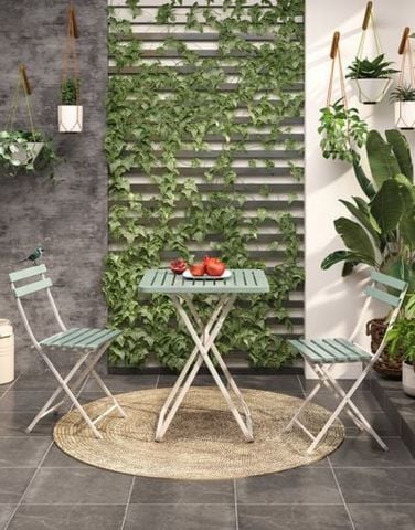 Bàn ghế ngoài trời BGG231 - GG232