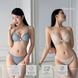  SET BRALETTE FLORETTE 