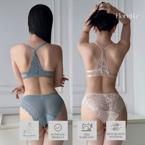  SET BRALETTE FLORETTE 