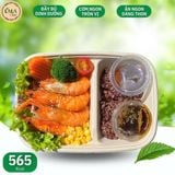  Cơm Gạo Lứt Huyết Rồng Kèm Tôm 