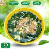  Canh Rong Biển Nấm Kim Châm Thịt Bằm 