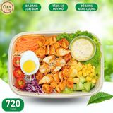  Salad Gà Kèm Nước Sốt Mè Rang 