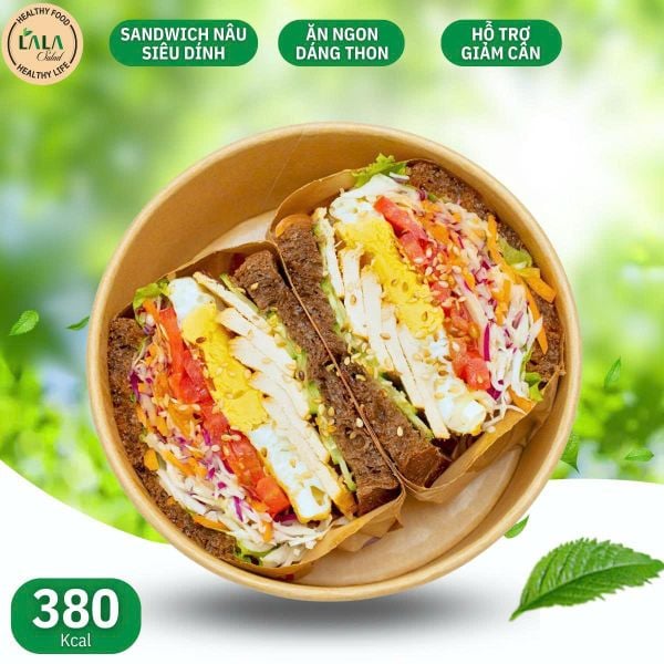  Sandwich Nâu Kèm Xúc Xích Ăn Siêu Dính 