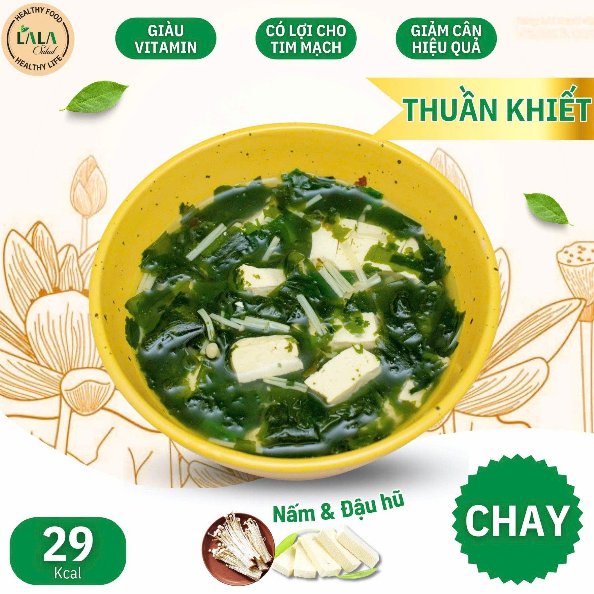  CHAY - Canh Rong Biển Nấm Thuần Khiết 