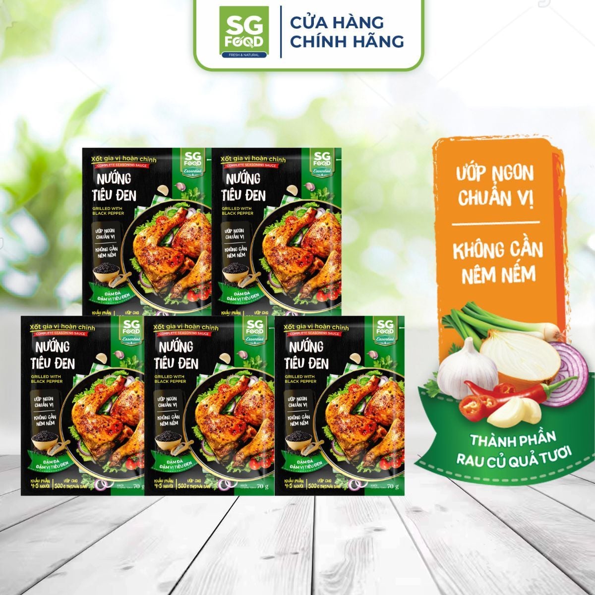combo 5 xot gia vi nuong tieu den 70g