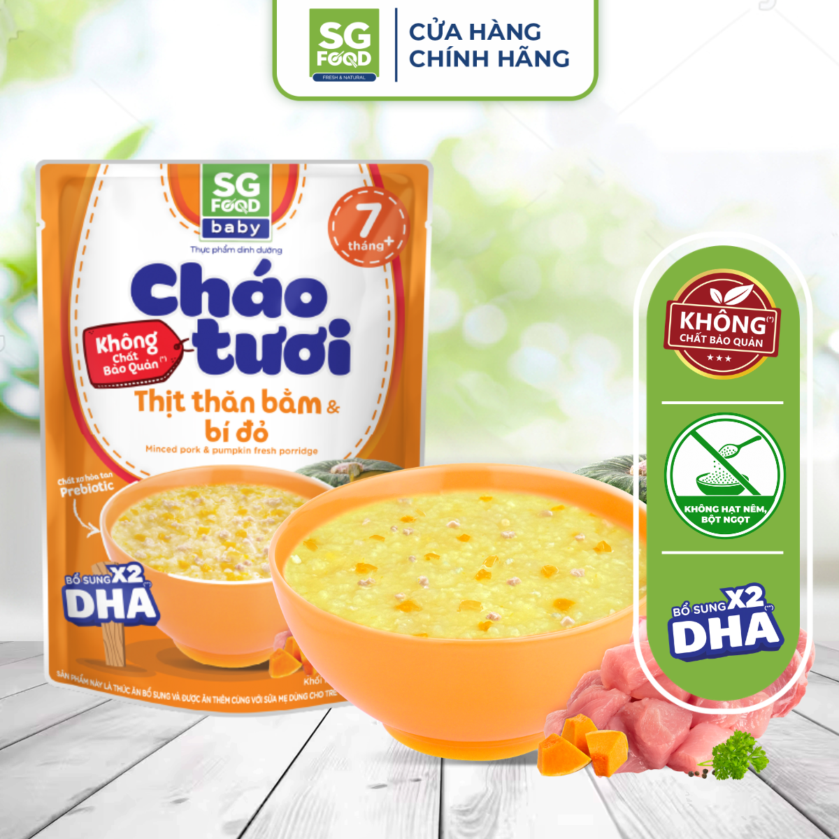 thung 30 goi chao tuoi baby sai gon food du vi 240g