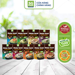 loc 9 chao nau mix vi an lien sg food suon non ca loc ca hoi thit bam to yen bo hai san tom chim cut luon
