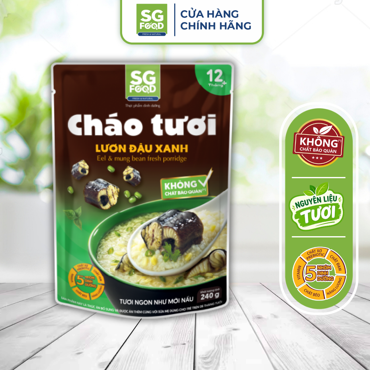 chao tuoi luon dau xanh 240g