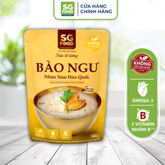 chao bo duong bao ngu nhan sam han quoc 240g