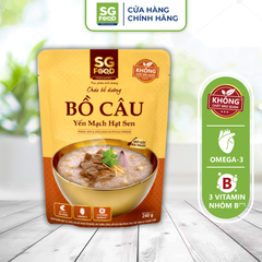 chao bo duong bo cau yen mach hat sen 240g