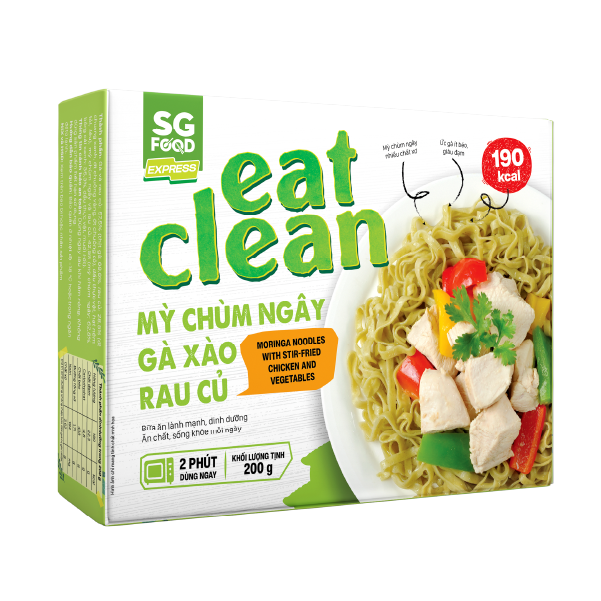 my chum ngay ga xao rau cu 200g eat clean chi giao hang tai tp hcm