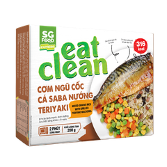 com ngu coc ca saba nuong teriyaki 200g eat clean chi giao hang tai tp hcm