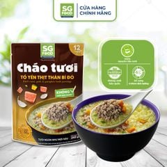 loc 3 goi chao tuoi an lien sg food 240g to yen thit than suon non ca hoi
