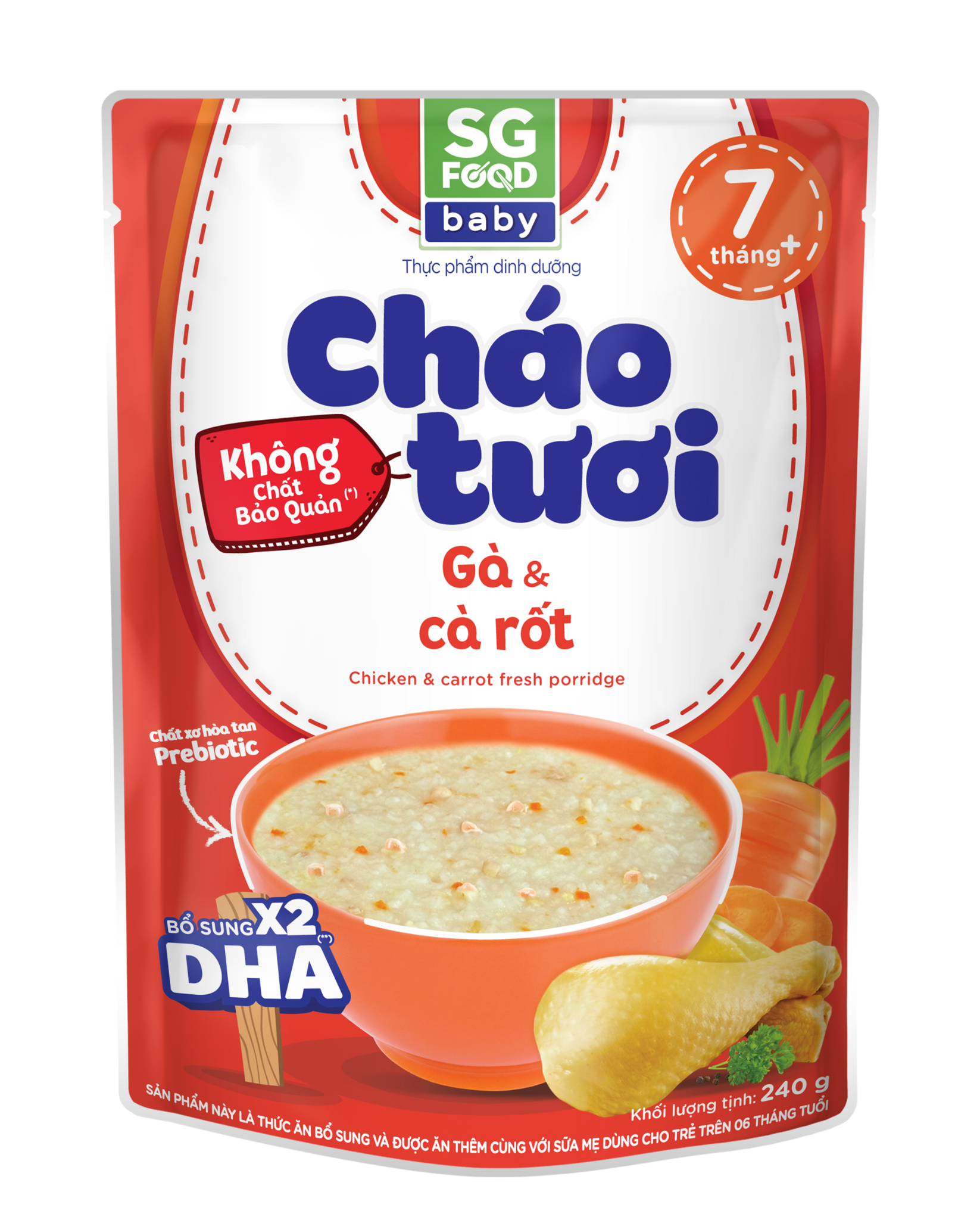 loc 63 baby 6 goi chao tuoi baby an lien sg food 240g ga thit bam bo luon ca hoi cua