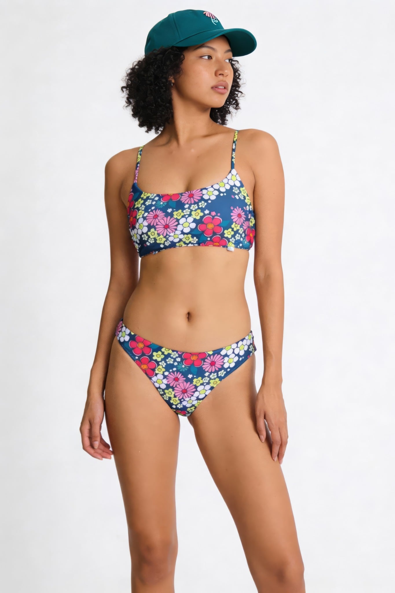 Quần bơi 2IN1 (Mặc được cả 2 mặt) họa tiết hoa - Space Hibiscus 2in1 Bottom