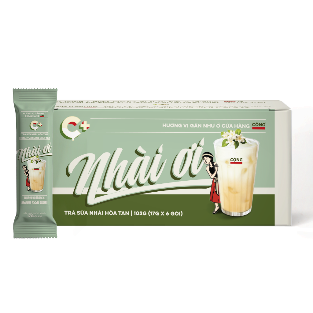 Trà sữa hoà tan Nhài ơi 