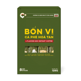  4 vị cà phê hoà tan 