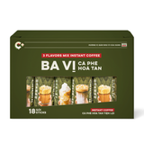  3 vị cà phê hoà tan 