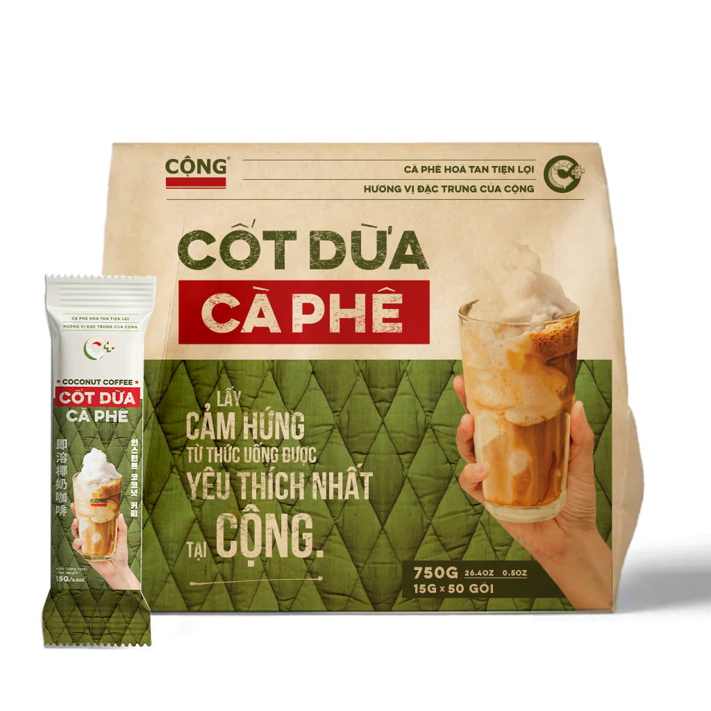  Cốt Dừa Cà Phê 