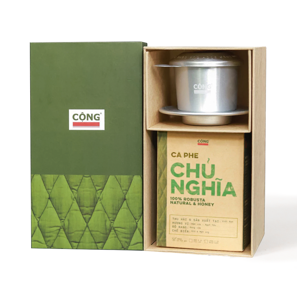  Hộp Phin và Cà Phê Chủ Nghĩa 