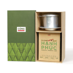  Hộp Phin và Cà Phê Hạnh Phúc 