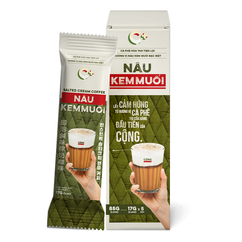  Nâu kem muối 