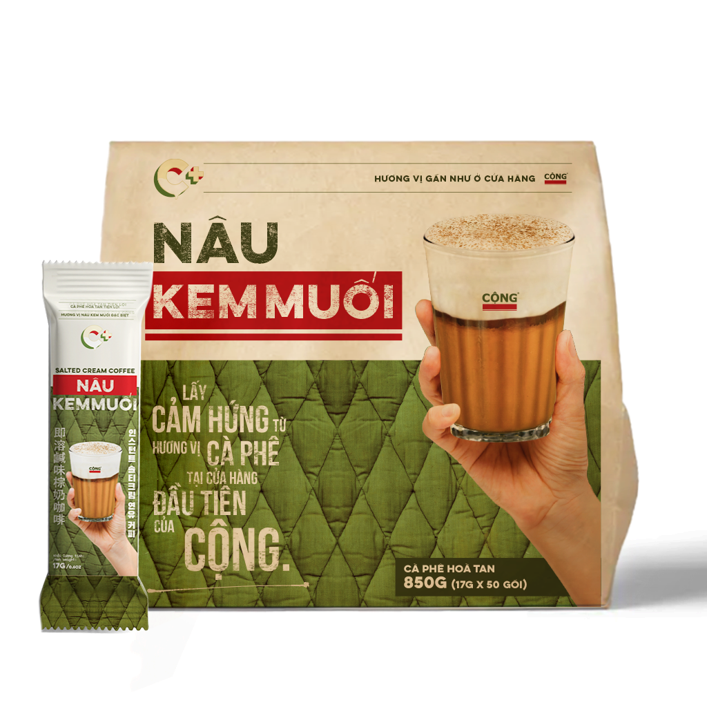  Nâu kem muối 